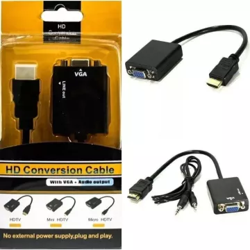 HDMI A  VGA CON AUDIO 